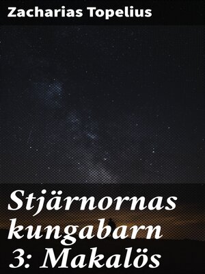 cover image of Stjärnornas kungabarn 3